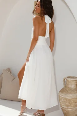Vacation Dresses|Bump Friendly>Hello Molly Heaven Can Wait Maxi Dress White