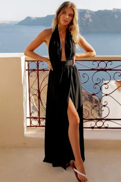 Wedding Guest Dresses|Formal Dresses>Hello Molly Dedicated Song Maxi Dress Black