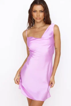 Date Night Dresses|Flowy Dresses>Hello Molly Dreamy Date Night Mini Dress Lilac