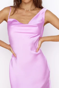 Date Night Dresses|Flowy Dresses>Hello Molly Dreamy Date Night Mini Dress Lilac