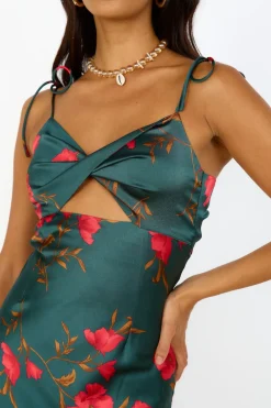 Date Night Dresses|Summer Dresses>Hello Molly Fool Me Once Midi Dress Teal
