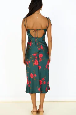 Date Night Dresses|Summer Dresses>Hello Molly Fool Me Once Midi Dress Teal