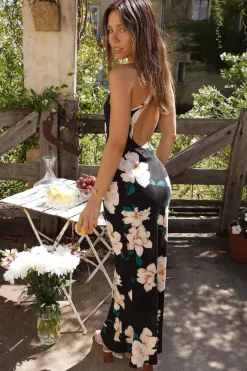 Vacation Dresses|Spring Break Dresses>Hello Molly From Dawn Maxi Dress Black