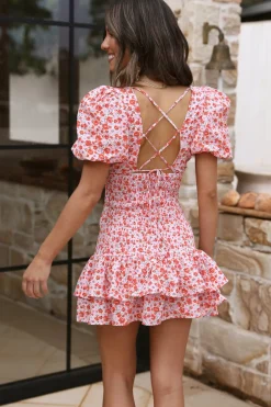 Spring Break Dresses|Date Night Dresses>Hello Molly LA Devotee Dress Pink