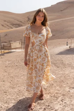 Spring Break Dresses|Casual Dresses>Hello Molly Locked Hearts Maxi Dress