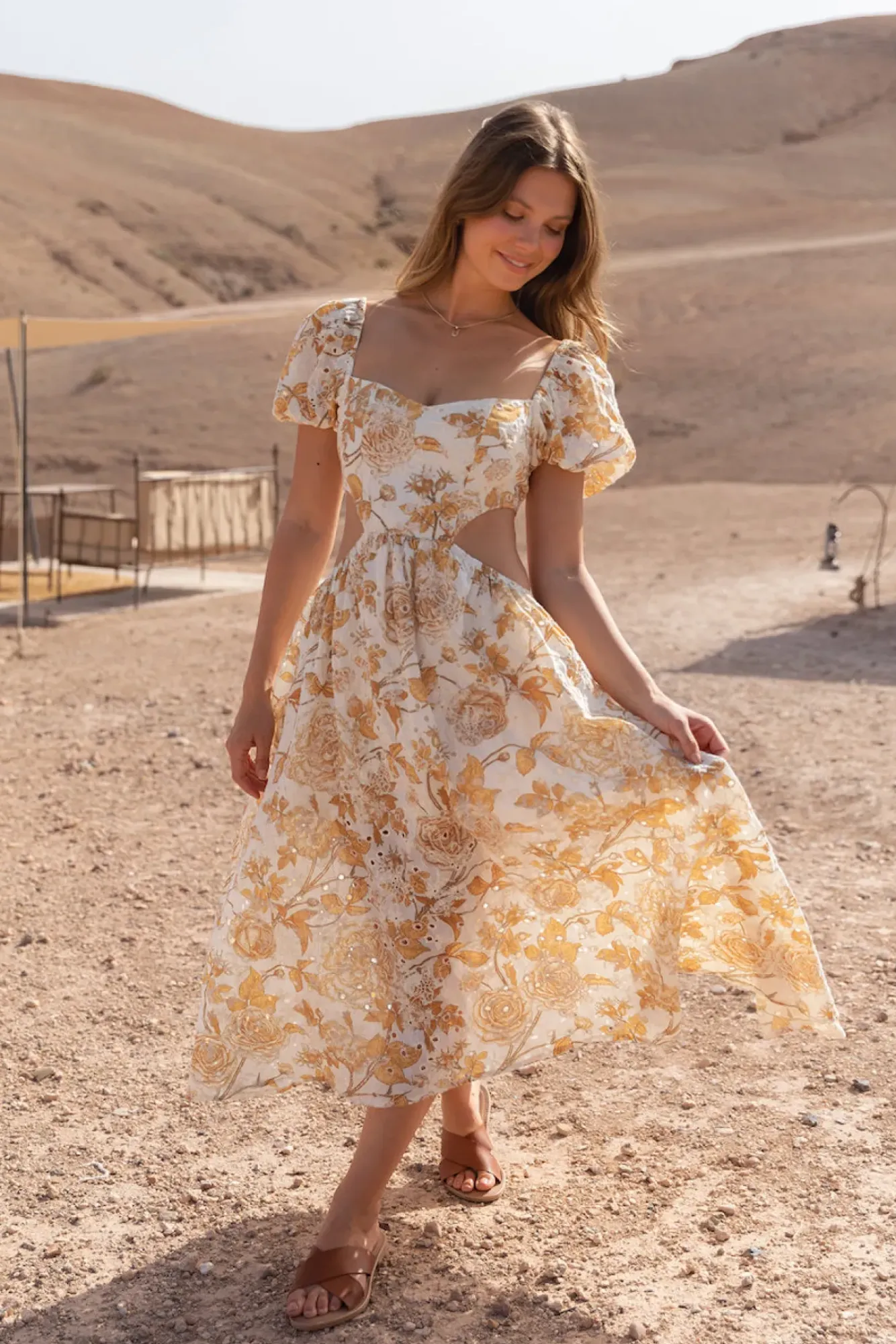 Spring Break Dresses|Casual Dresses>Hello Molly Locked Hearts Maxi Dress