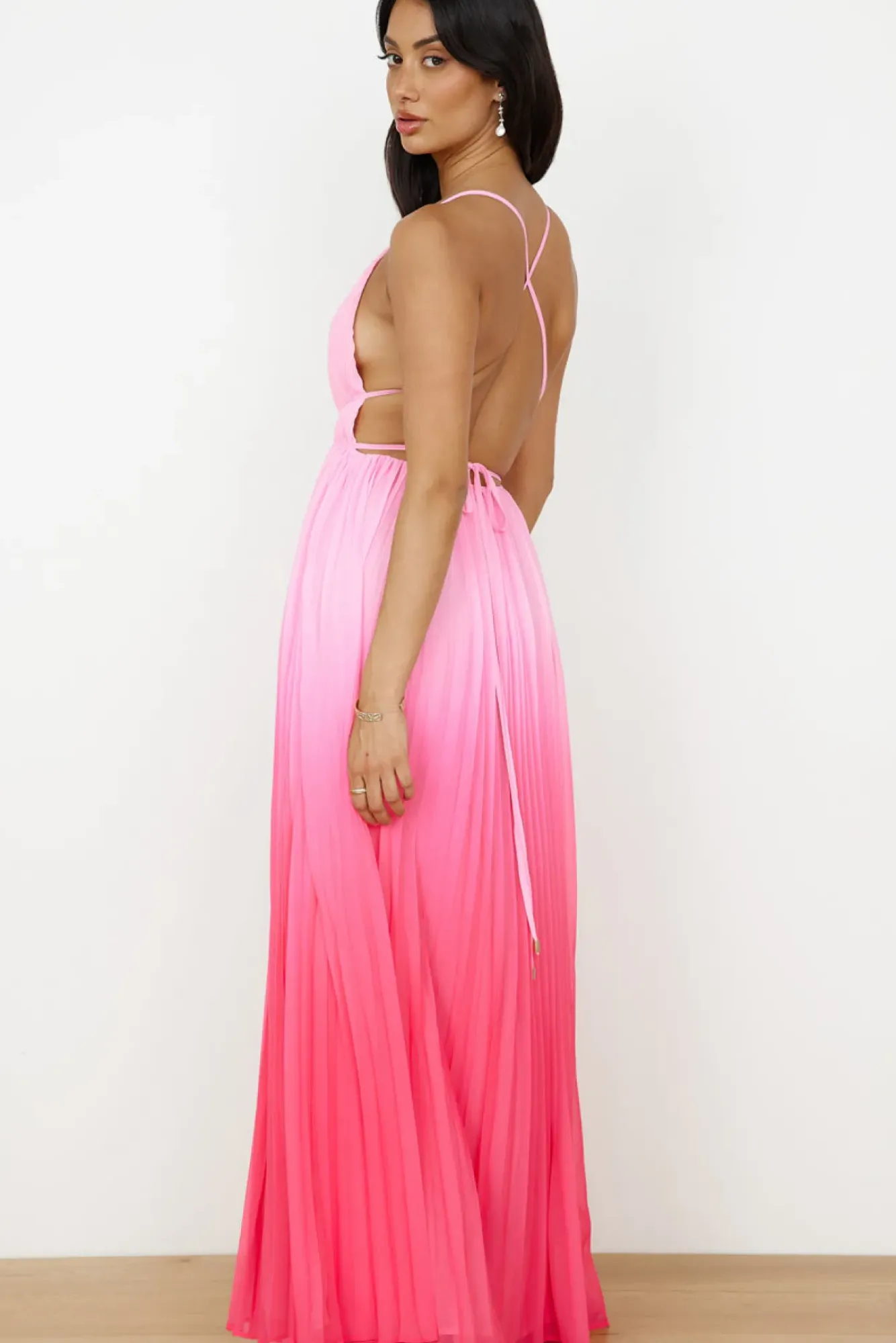 Wedding Guest Dresses|Cocktail Dresses>Hello Molly Love Letter To You Maxi Dress Pink