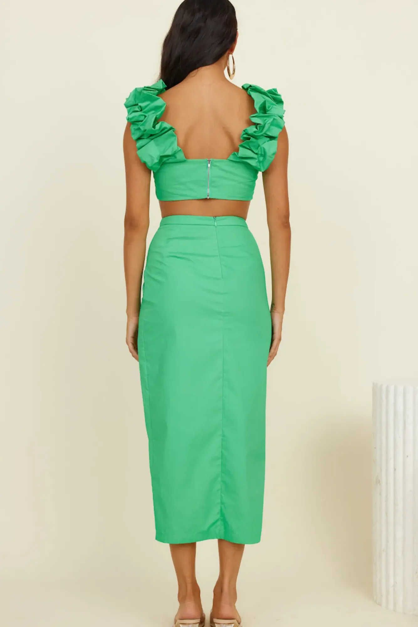Skirts|Skirt And Top Sets>Hello Molly Pixie Fun Skirt Green