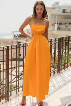 Spring Break Dresses|Brunch Dresses>Hello Molly Should We Go Maxi Dress Mango