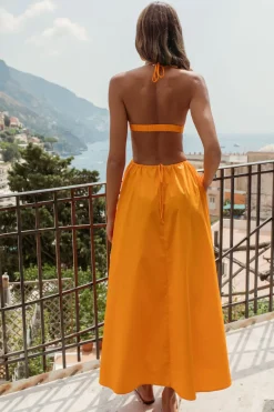 Spring Break Dresses|Brunch Dresses>Hello Molly Should We Go Maxi Dress Mango