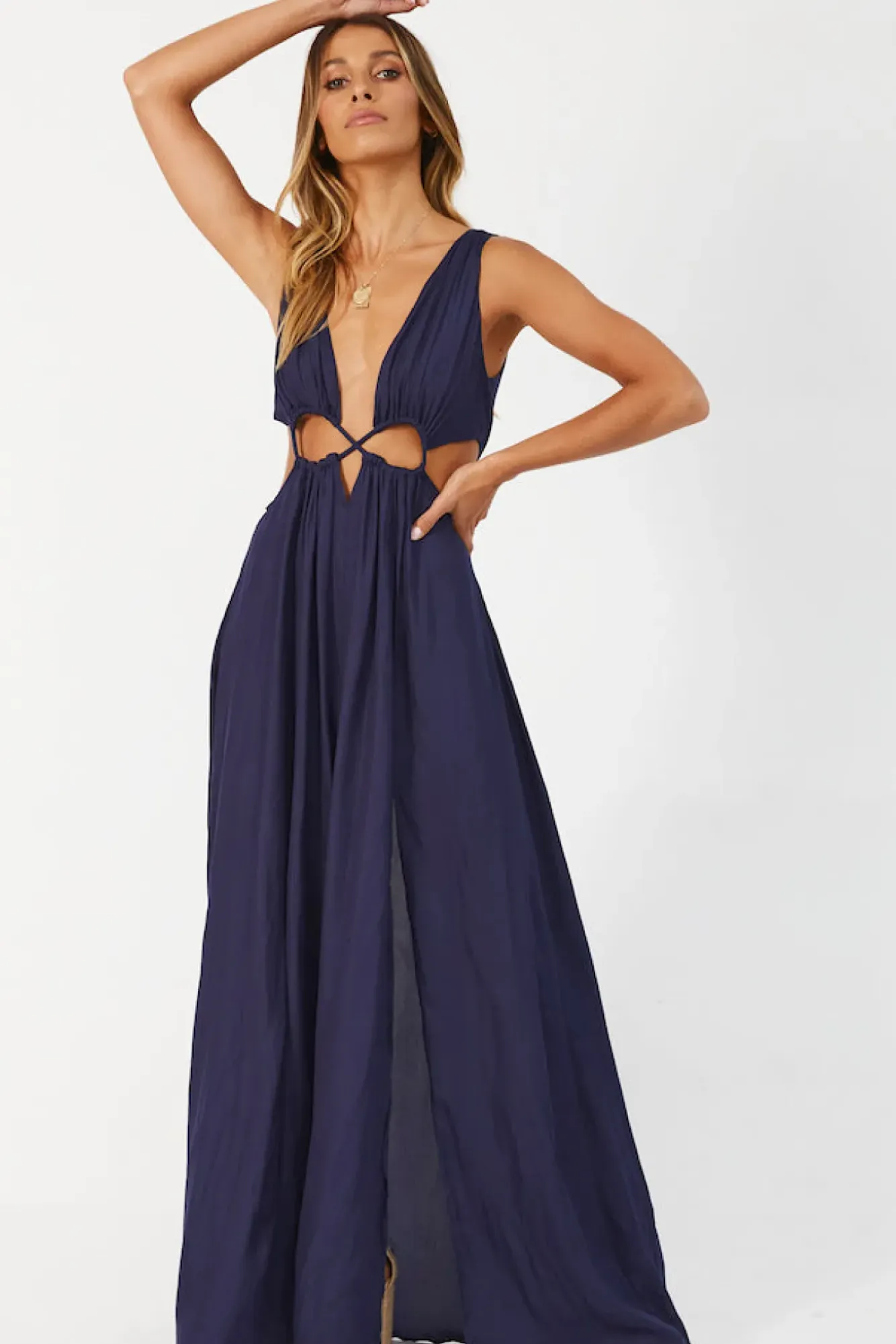 Wedding Guest Dresses|Formal Dresses>Hello Molly Since I Met You Maxi Dress Ink