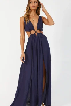 Wedding Guest Dresses|Formal Dresses>Hello Molly Since I Met You Maxi Dress Ink
