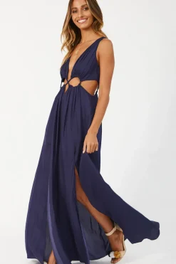 Wedding Guest Dresses|Formal Dresses>Hello Molly Since I Met You Maxi Dress Ink