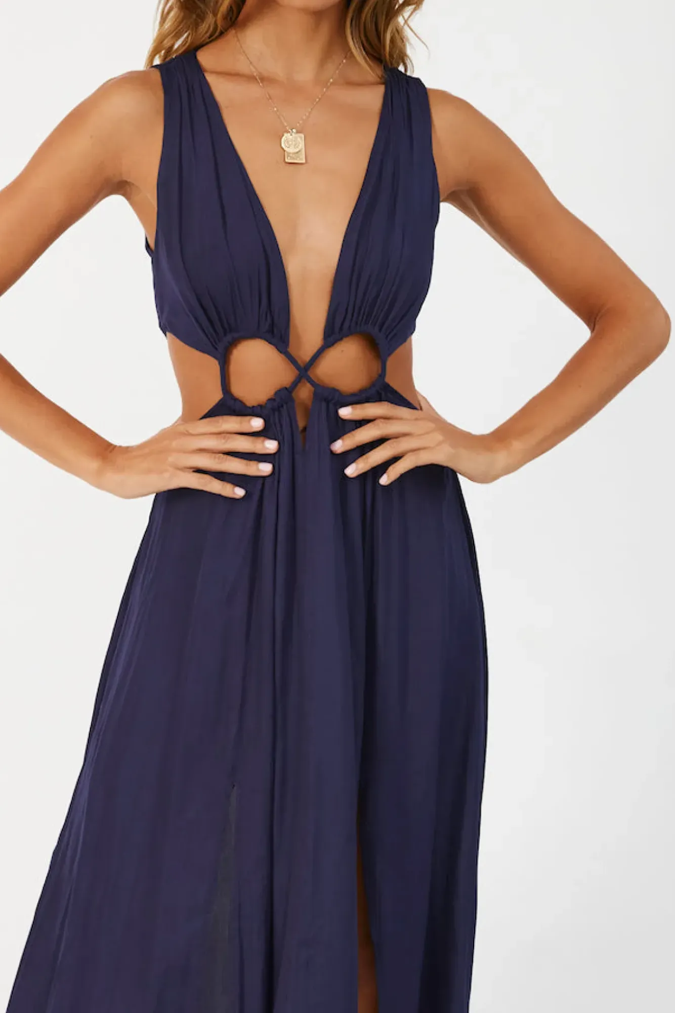 Wedding Guest Dresses|Formal Dresses>Hello Molly Since I Met You Maxi Dress Ink