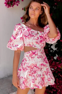 Spring Break Dresses|Summer Dresses>Hello Molly Sweetest Kind Dress Pink