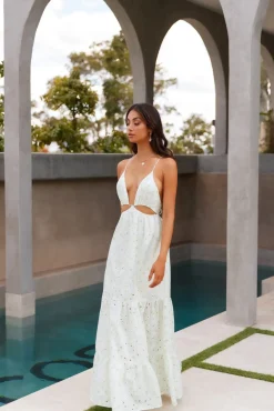 Spring Break Dresses|Bump Friendly>Hello Molly Trust My Words Maxi Dress Green