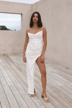 Vacation Dresses|Spring Break Dresses>Hello Molly White Sand Oasis Maxi Dress Pink