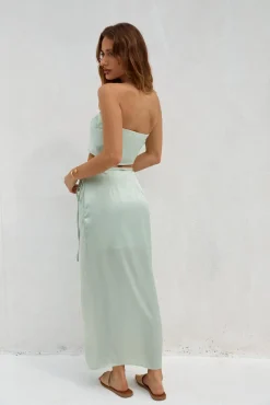 Cropped>Hello Molly Here To Stay Crop Top Green
