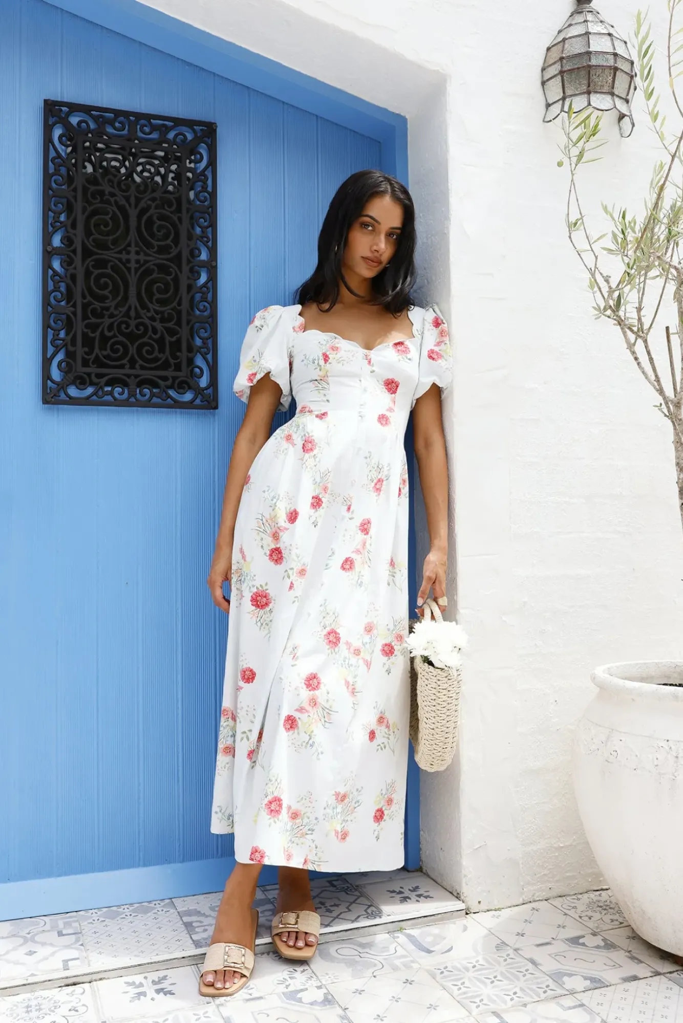 Date Night Dresses|Brunch Dresses>Hello Molly Heritage In Bloom Maxi Dress Floral
