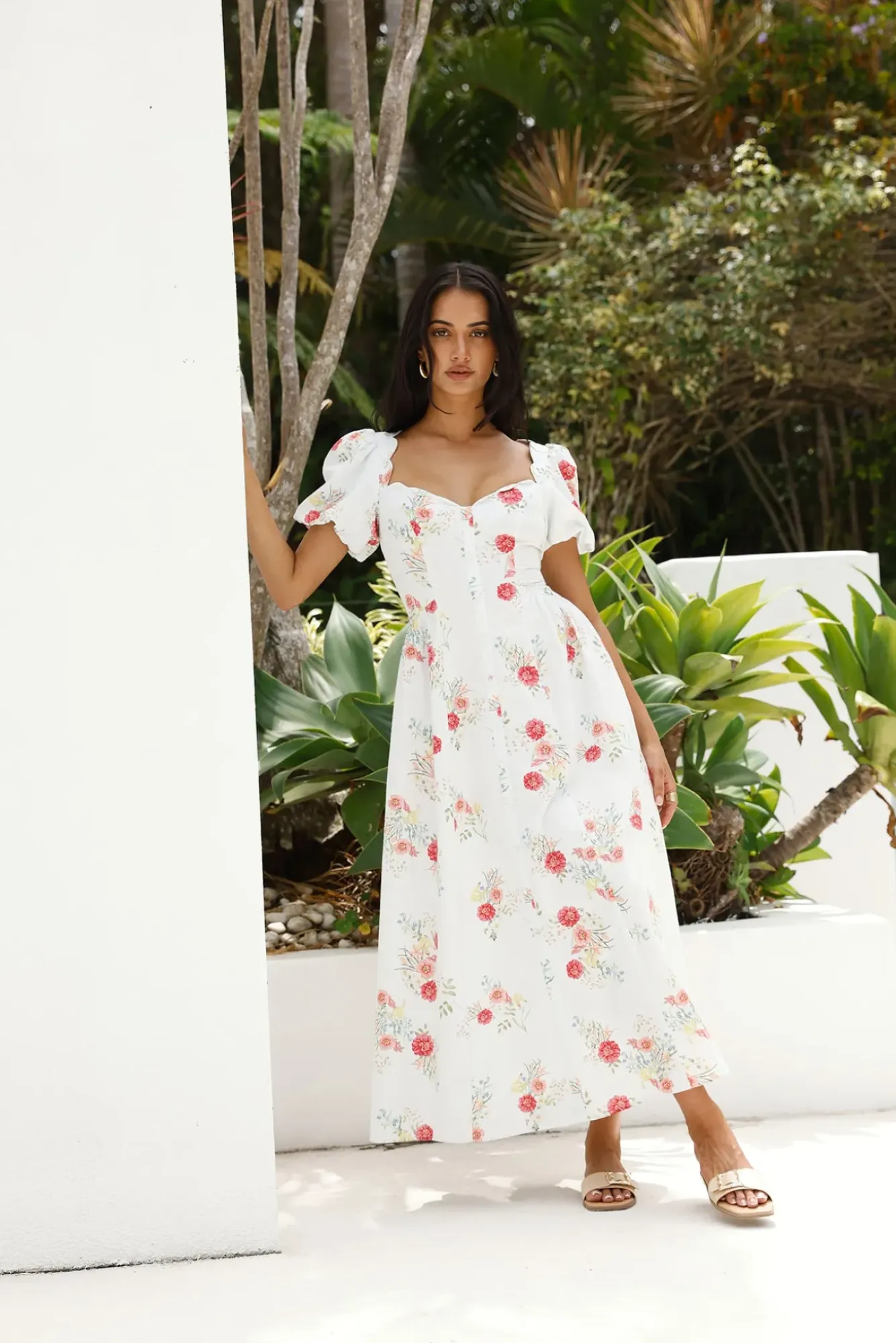 Date Night Dresses|Brunch Dresses>Hello Molly Heritage In Bloom Maxi Dress Floral