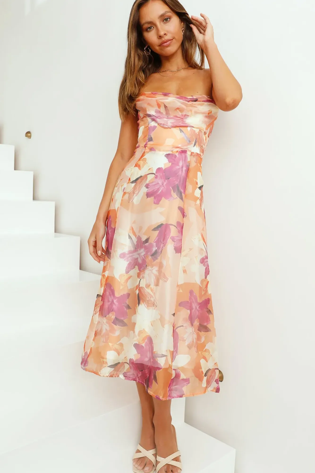 Wedding Guest Dresses|Cocktail Dresses>Hello Molly Holiday To You Maxi Dress Floral