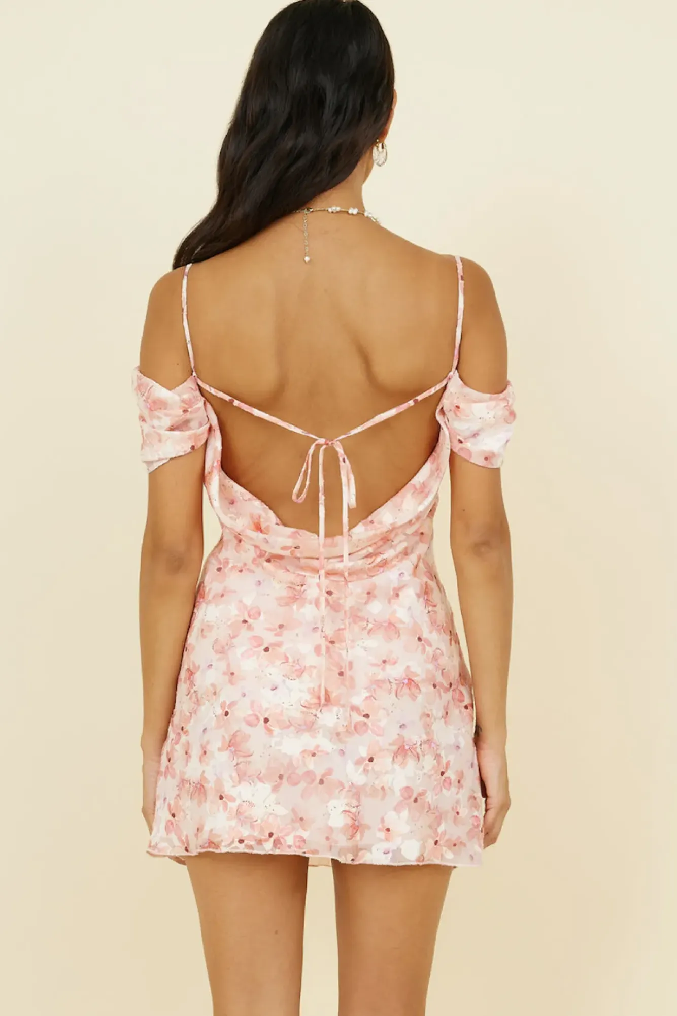 Spring Break Dresses|Date Night Dresses>Hello Molly Honey-Bee Dress Pink