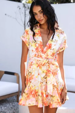 Vacation Dresses|Spring Break Dresses>Hello Molly Hopeful Horizons Mini Dress Pink