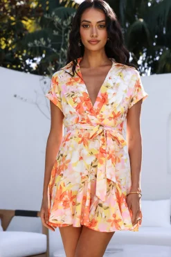 Vacation Dresses|Spring Break Dresses>Hello Molly Hopeful Horizons Mini Dress Pink