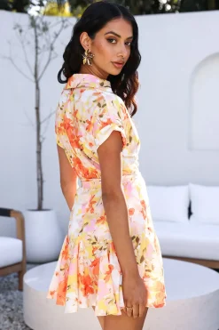 Vacation Dresses|Spring Break Dresses>Hello Molly Hopeful Horizons Mini Dress Pink