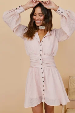 Spring Break Dresses|Summer Dresses>Hello Molly Idyllic Locations Dress Blush