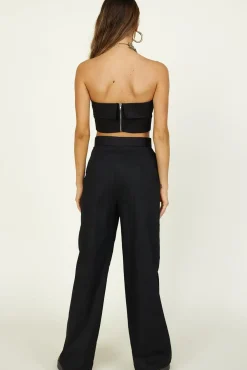 Pants>Hello Molly In Hindsight Pants Black