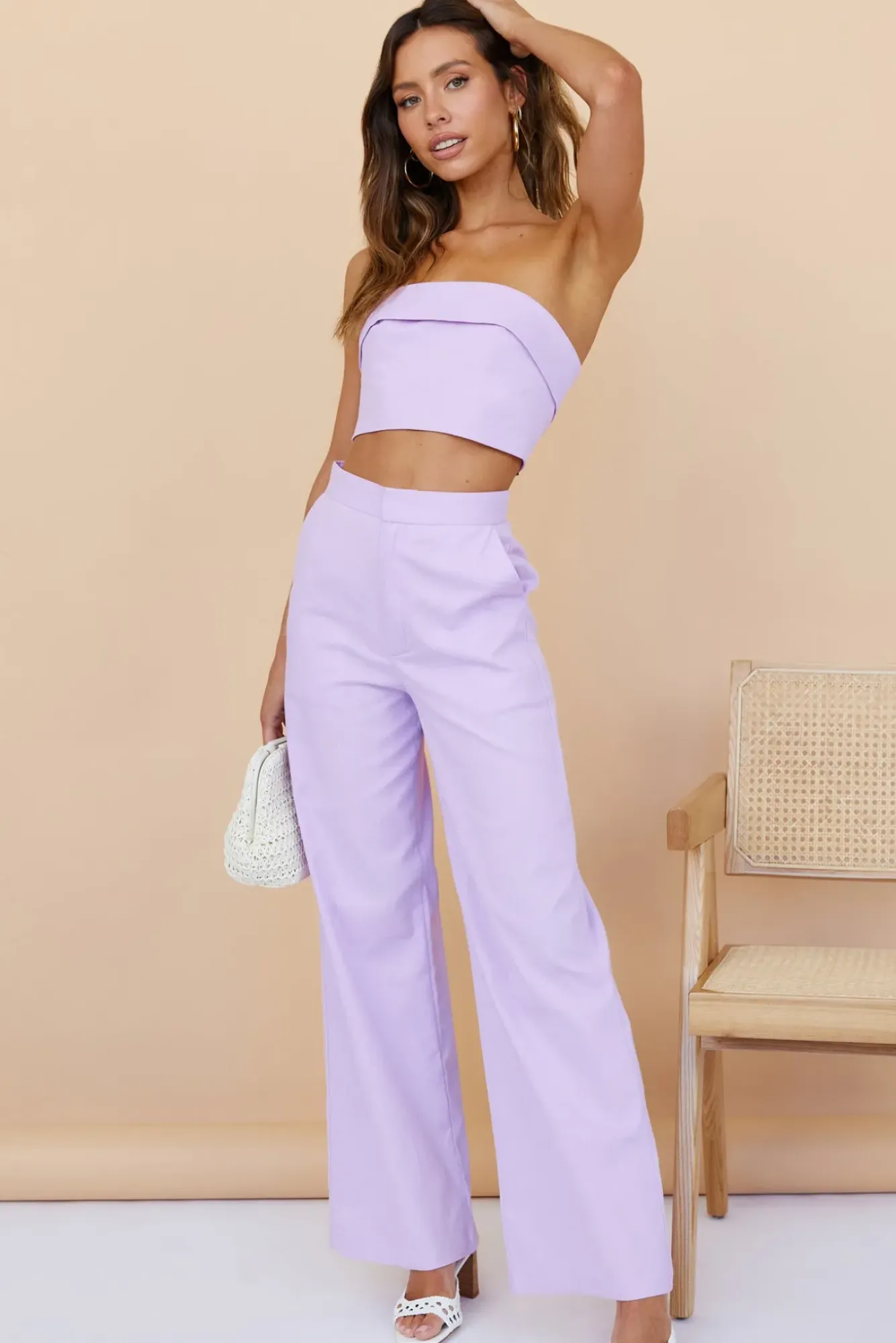 Pants>Hello Molly In Hindsight Pants Purple