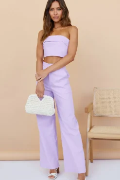 Pants>Hello Molly In Hindsight Pants Purple