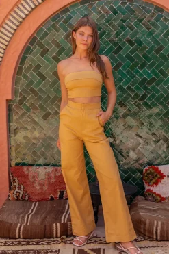 Pants>Hello Molly In Hindsight Pants Tan