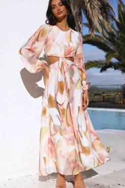 Vacation Dresses|Spring Break Dresses>Hello Molly Inner Peace Maxi Dress Multi