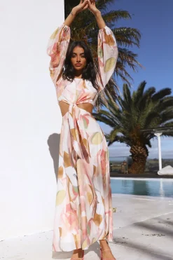 Vacation Dresses|Spring Break Dresses>Hello Molly Inner Peace Maxi Dress Multi
