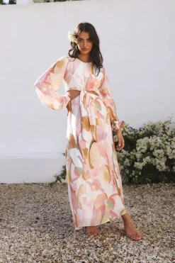 Vacation Dresses|Spring Break Dresses>Hello Molly Inner Peace Maxi Dress Multi