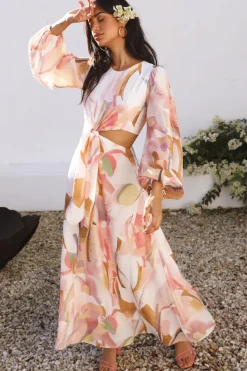 Vacation Dresses|Spring Break Dresses>Hello Molly Inner Peace Maxi Dress Multi
