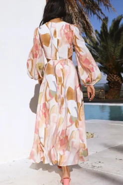 Vacation Dresses|Spring Break Dresses>Hello Molly Inner Peace Maxi Dress Multi