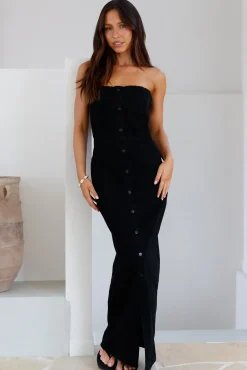 Maxi Dresses|Summer Dresses>Hello Molly Into The Classics Maxi Dress Black