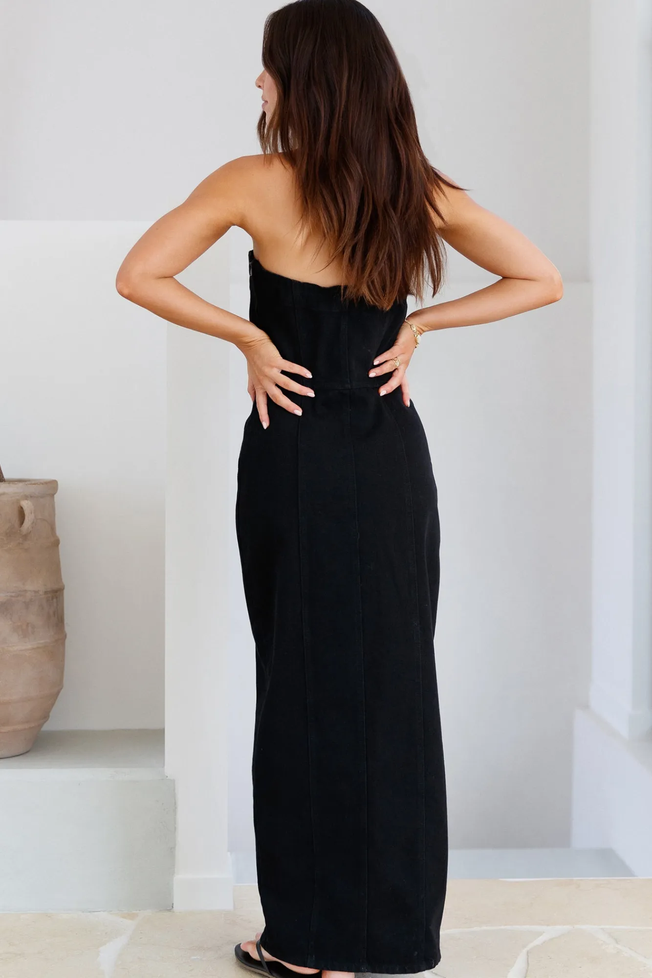 Maxi Dresses|Summer Dresses>Hello Molly Into The Classics Maxi Dress Black