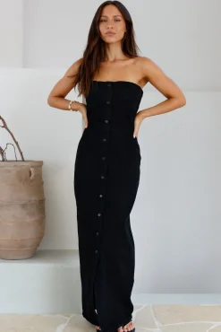 Maxi Dresses|Summer Dresses>Hello Molly Into The Classics Maxi Dress Black