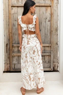 Wedding Guest Dresses|Formal Dresses>Hello Molly In Wonderland Maxi Dress Brown