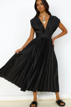 Wedding Guest Dresses|Formal Dresses>Hello Molly Iridescent Nights Maxi Dress Black