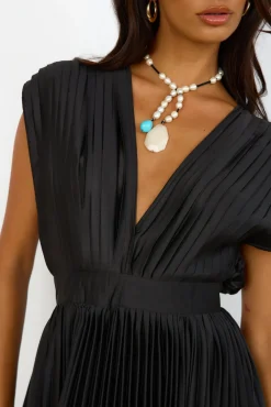 Wedding Guest Dresses|Formal Dresses>Hello Molly Iridescent Nights Maxi Dress Black