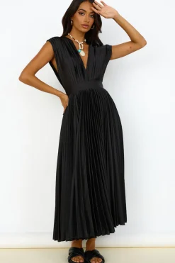 Wedding Guest Dresses|Formal Dresses>Hello Molly Iridescent Nights Maxi Dress Black