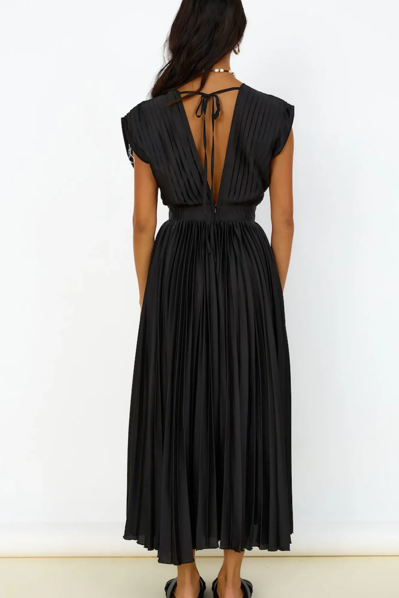 Wedding Guest Dresses|Formal Dresses>Hello Molly Iridescent Nights Maxi Dress Black