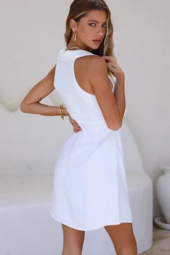 Vacation Dresses|Casual Dresses>Hello Molly Island Cruise Dress White