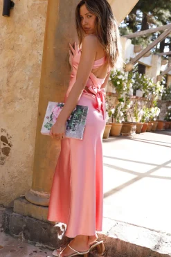 Wedding Guest Dresses|Formal Dresses>Hello Molly It Was A Fairytale Maxi Dress Pink