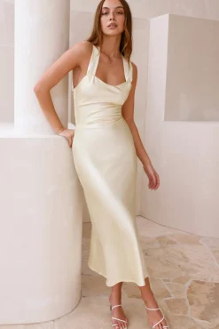 Wedding Guest Dresses|Formal Dresses>Hello Molly It Was A Fairytale Maxi Dress Yellow